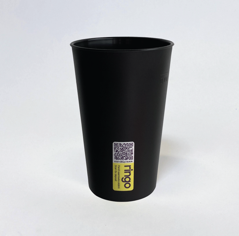 Ringo CUP 530ml black round