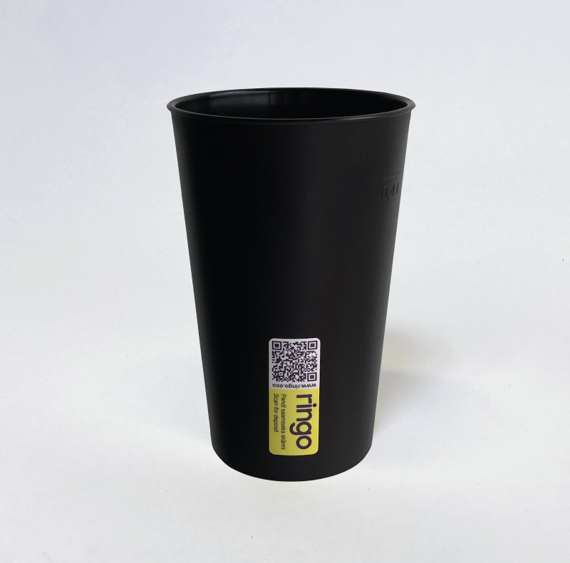 CUP 400ml black