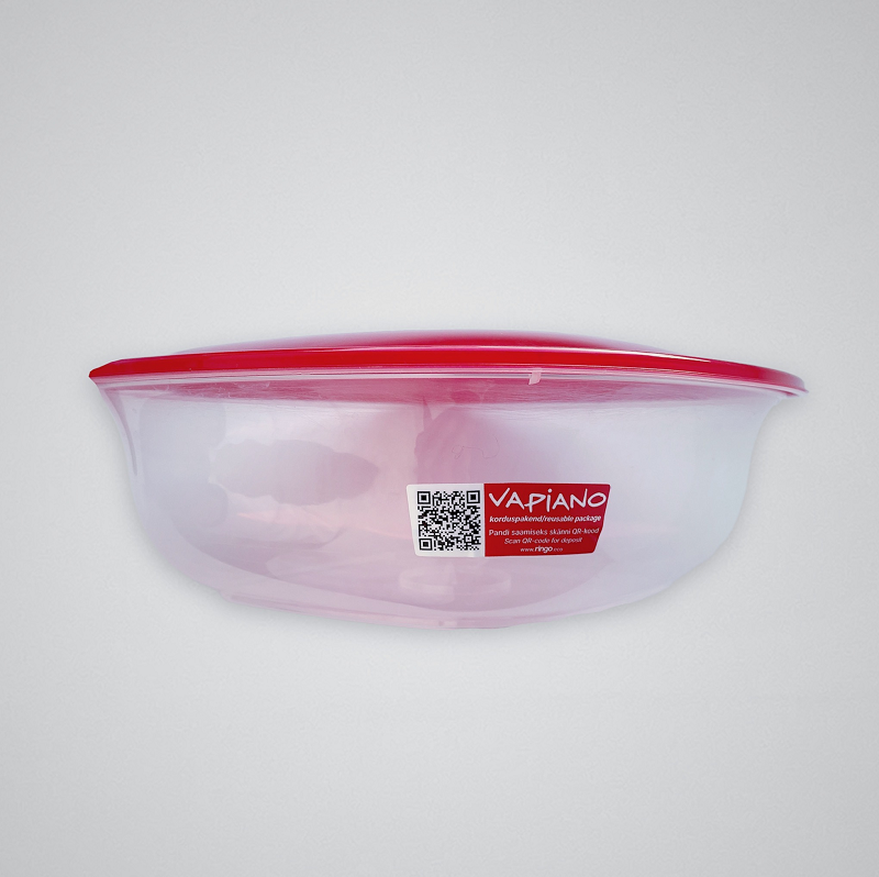 Ringo VAPIANO KARP 1500ml läbipaistev ovaalne